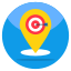 Location-based search visibility icon